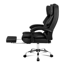 Lauren PU Leather Executive Chair with Footrest